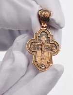 Крест из золота 585 пробы