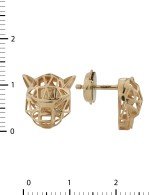 Серьги из золота 585 пробы