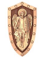 Образок из золота 585 пробы c деревом груши