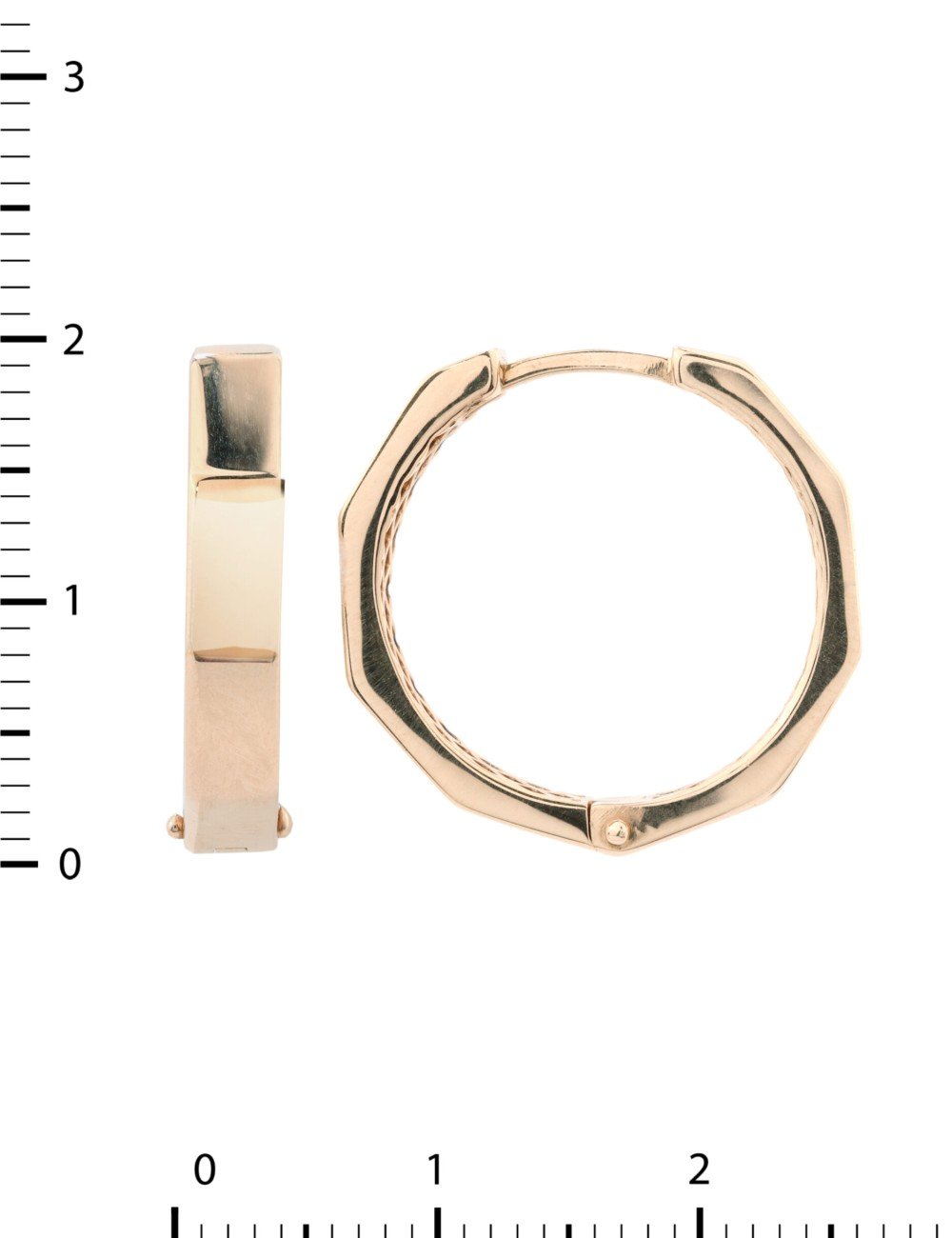 Серьги из золота 585 пробы