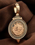 Образок из золота 585 пробы