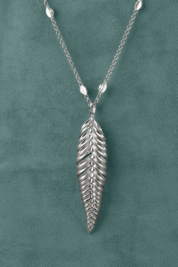 Колье из белого золота