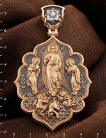 Образок из золота 585 пробы