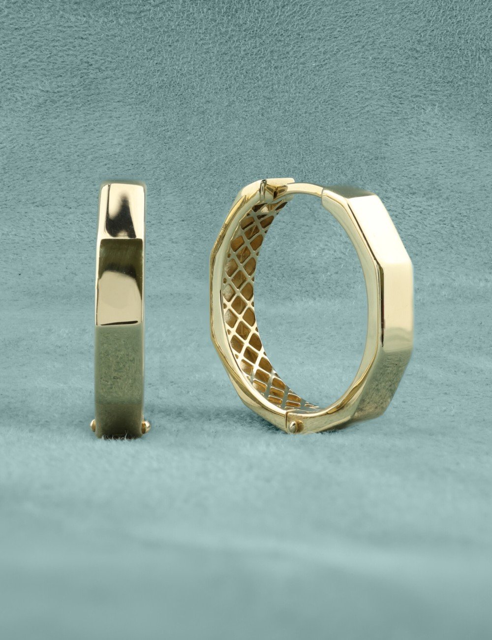 Серьги из лимонного золота 585 пробы
