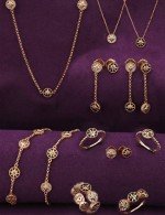 Серьги из золота 585 пробы c бриллиантами, ониксом и перламутром