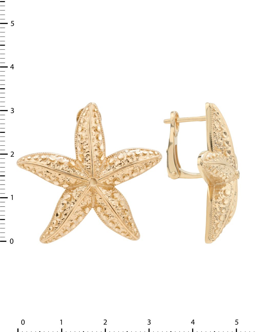 Серьги из золота 585 пробы