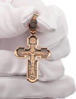 Крест из золота 585 пробы