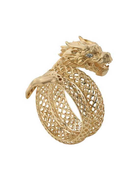 Кольцо из золота c бриллиантами