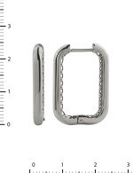 Серьги из белого золота 585 пробы