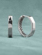 Серьги из белого золота 585 пробы