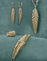 Колье из золота 585 пробы