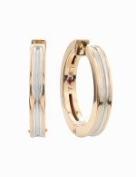 Серьги из золота 585 пробы c рубином