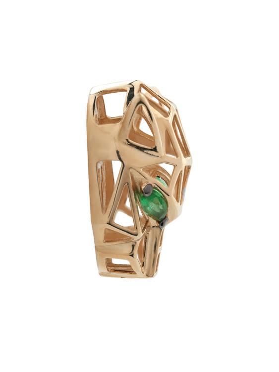 Подвеска из золота c изумрудом