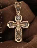 Крест из золота 585 пробы