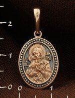 Образок из золота 585 пробы