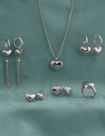Серьги из белого золота 585 пробы