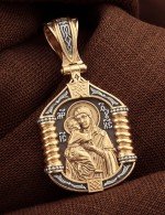 Образок из золота 585 пробы