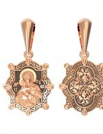 Образок из золота 585 пробы