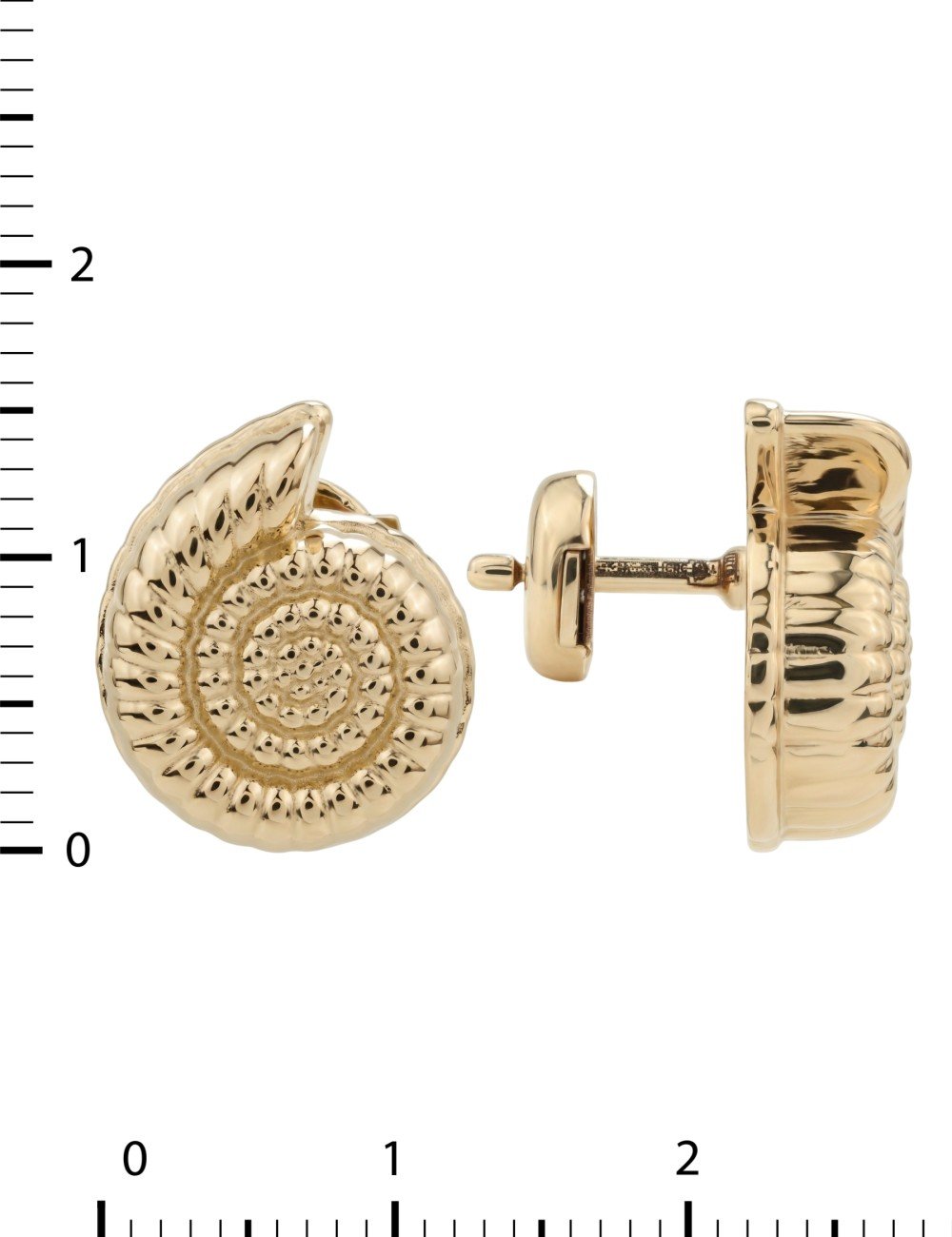 Серьги из золота 585 пробы