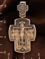 Крест из золота 585 пробы