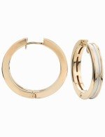 Серьги из золота 585 пробы c рубином