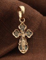 Крест из золота 585 пробы