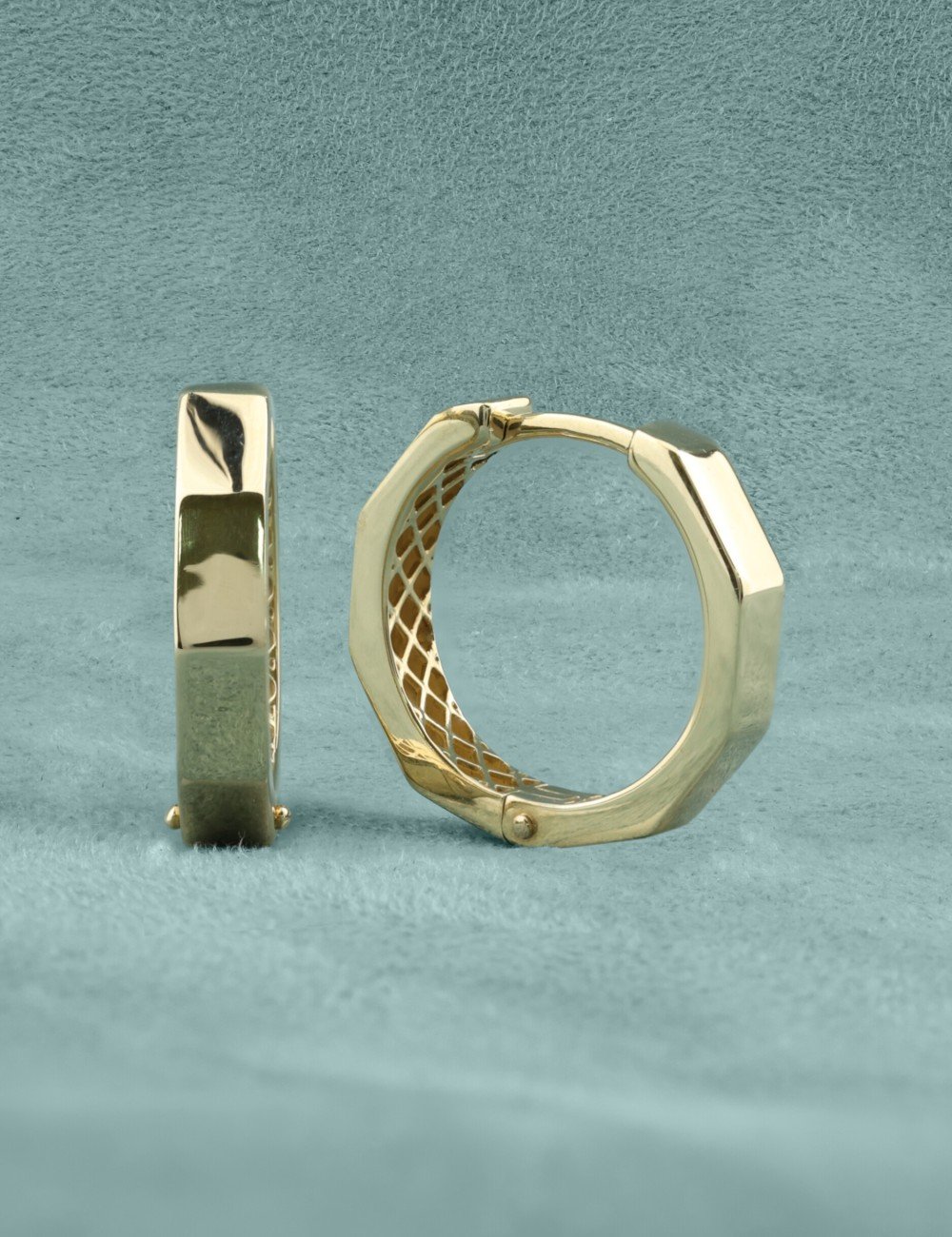 Серьги из лимонного золота 585 пробы