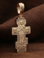 Крест из золота 585 пробы