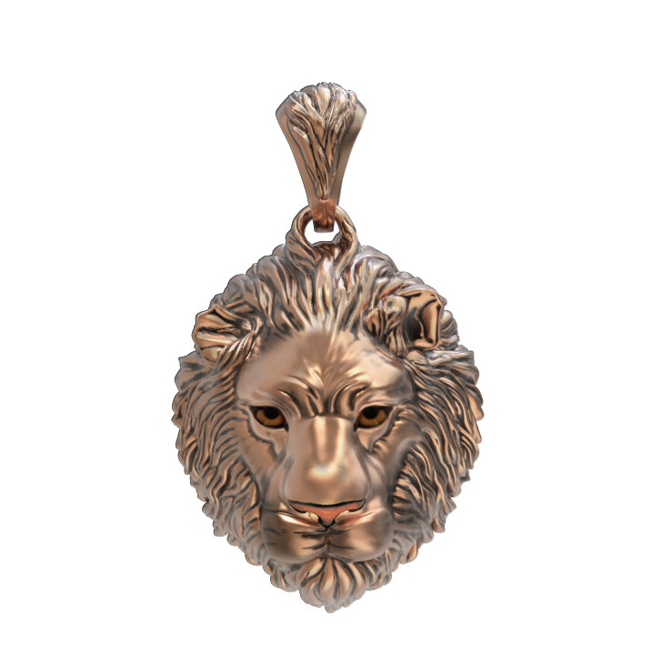 Подвеска из золота c эмаль