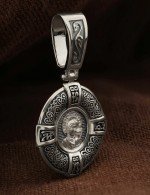 Образок из белого золота 585 пробы