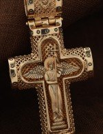 Крест из золота 585 пробы