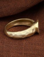 Кольцо из лимонного золота 585 пробы