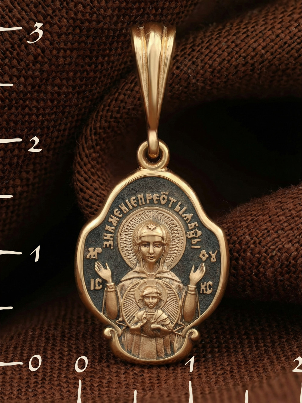 Образок из золота