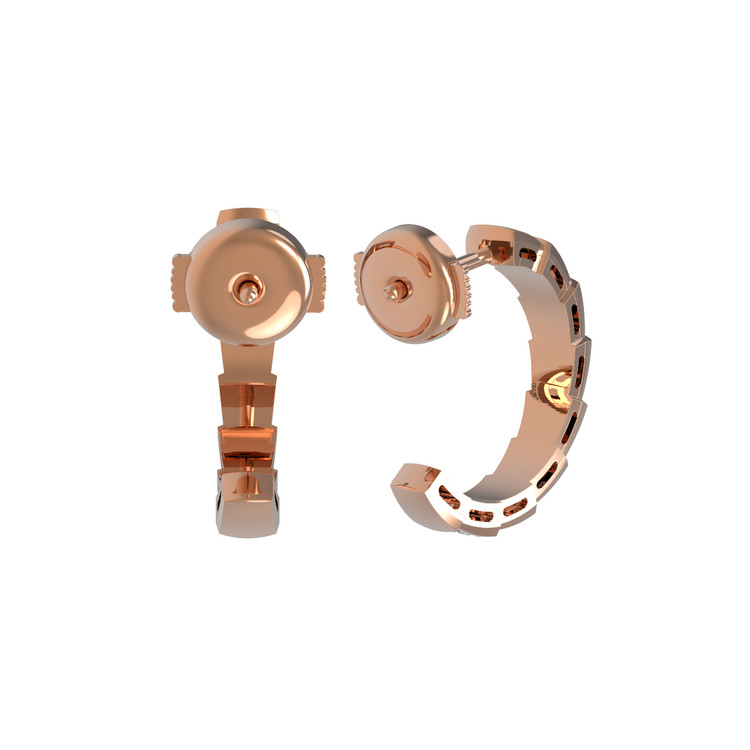 Серьги из золота c бриллиантами