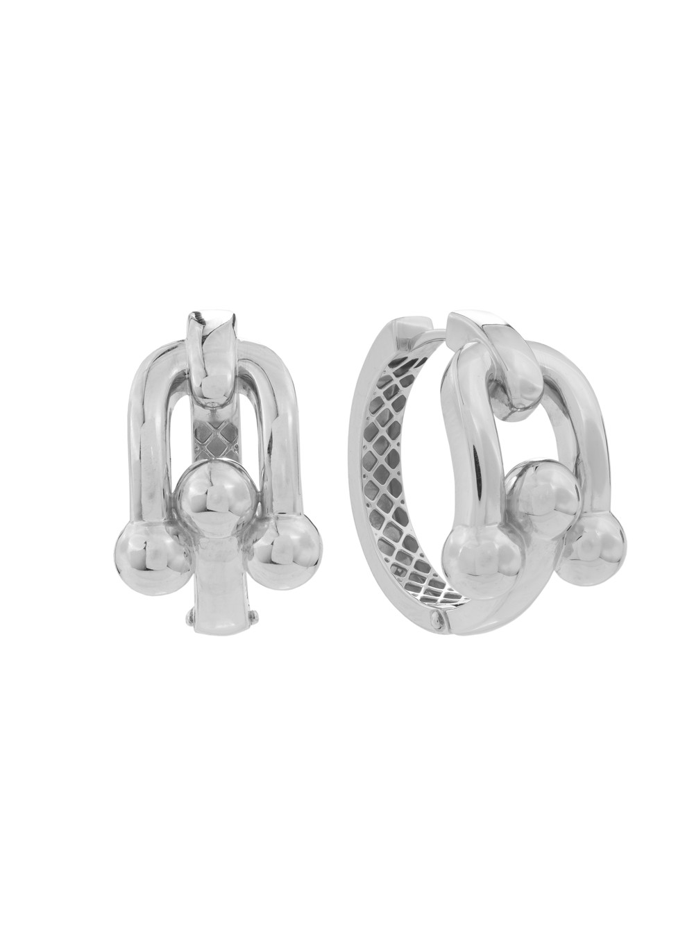 Серьги из белого золота