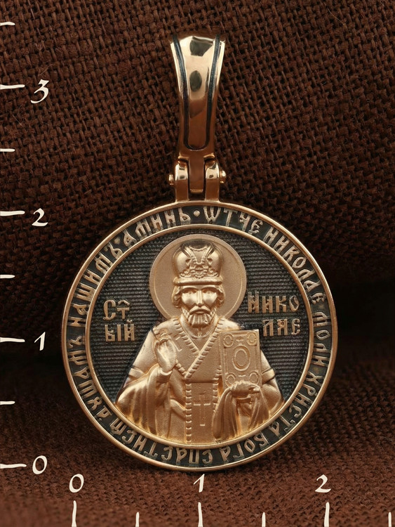 Образок из золота