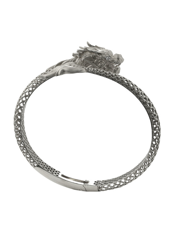 Браслет из белого золота c бриллиантами