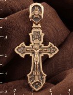Крест из золота 585 пробы