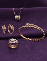Серьги из золота 585 пробы c бриллиантами