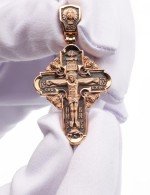 Крест из золота 585 пробы