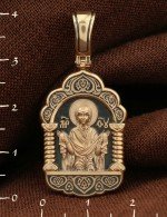 Образок из золота 585 пробы