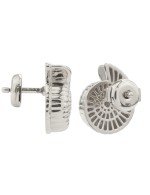 Серьги из белого золота 585 пробы