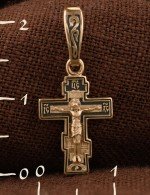 Крест из золота 585 пробы