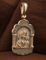 Образок из золота 585 пробы