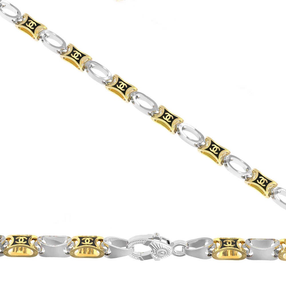 Браслет из лимонного золота