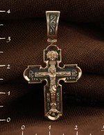 Крест из золота 585 пробы