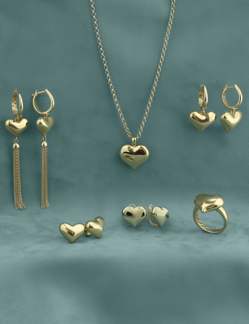 Серьги из лимонного золота 585 пробы