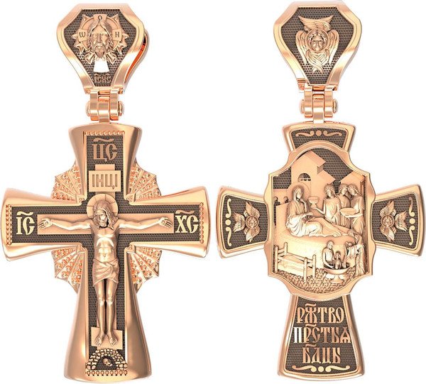 Крест из золота