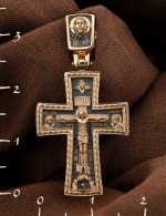 Крест из золота 585 пробы