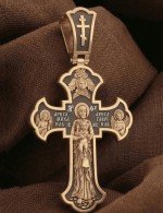 Крест из золота 585 пробы